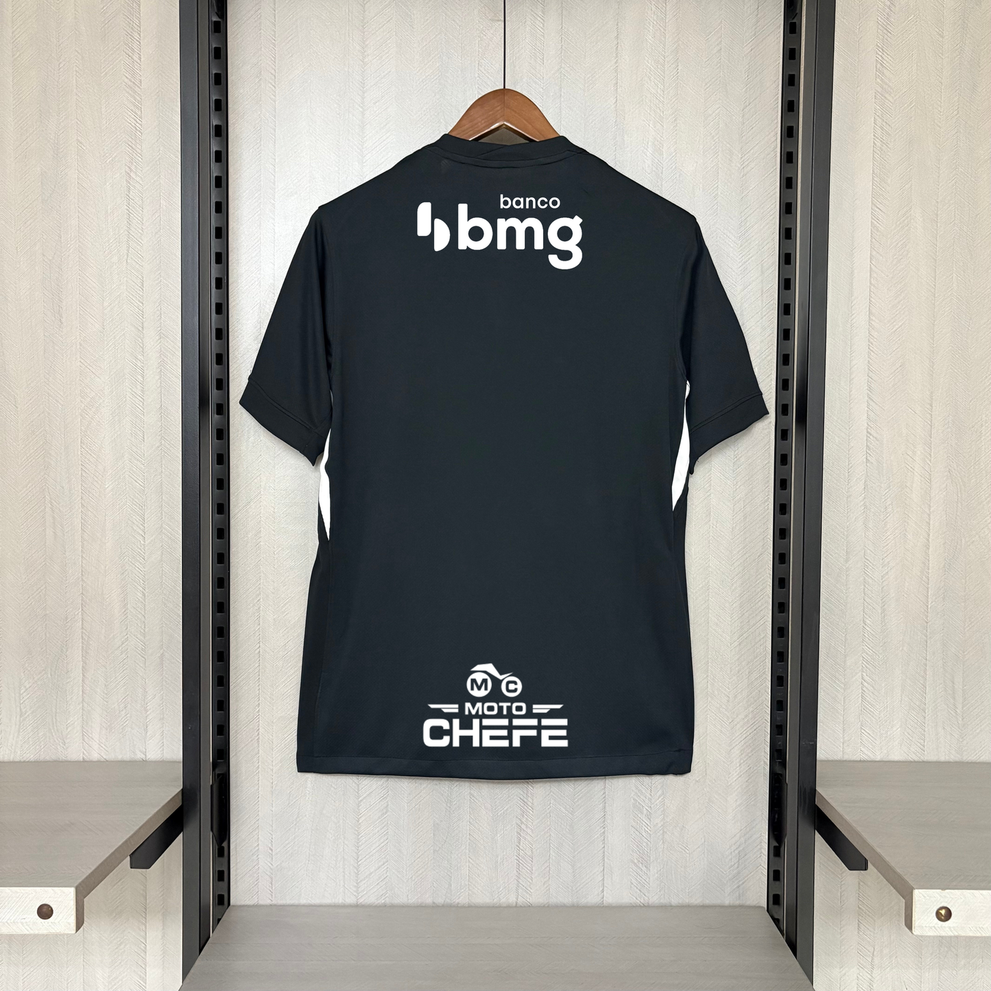 Vasco Home 26/27 Torcedor Com Patrocínios Nike - Preta e Branca