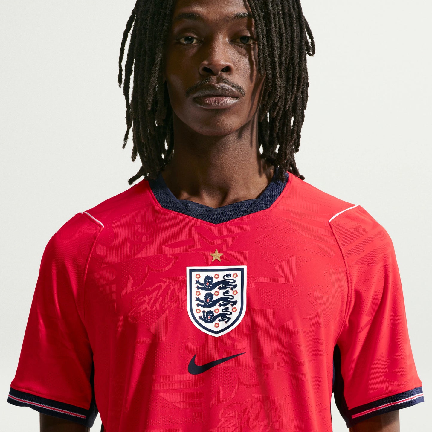 Inglaterra Away 26/27 Jogador Masculino Nike - Vermelho