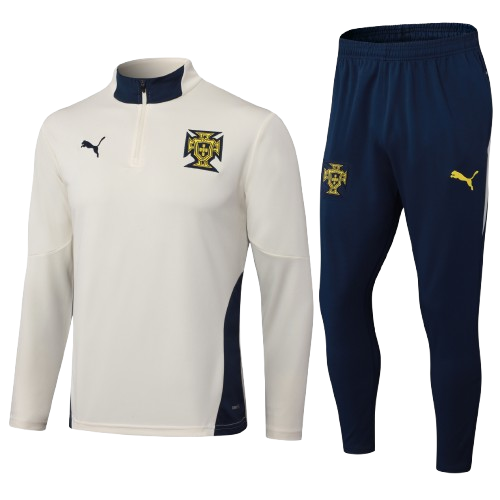 Kit Treino Agasalho + Calça Portugal - Bege
