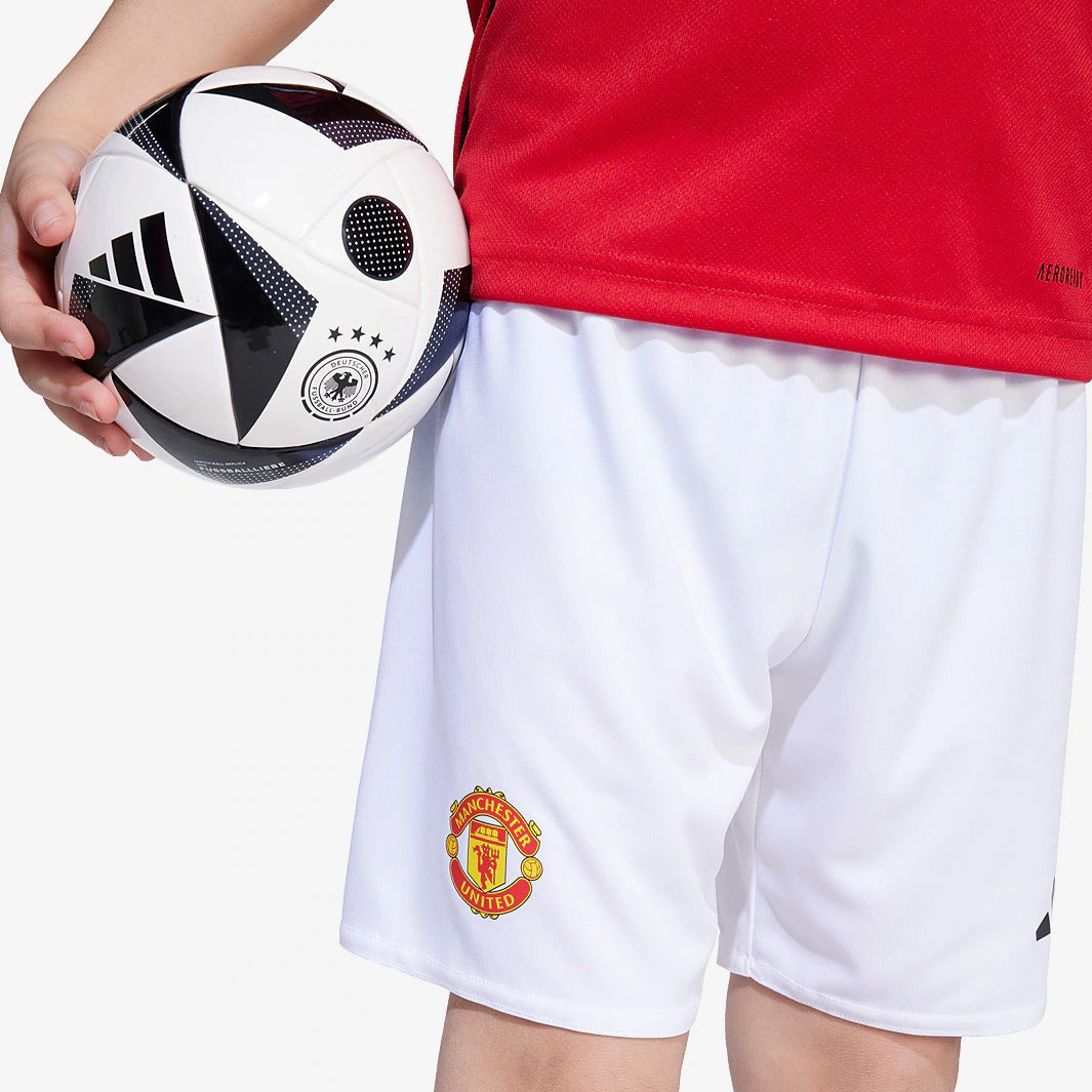 Kit infantil Manchester United Home 25/26 - Vermelho