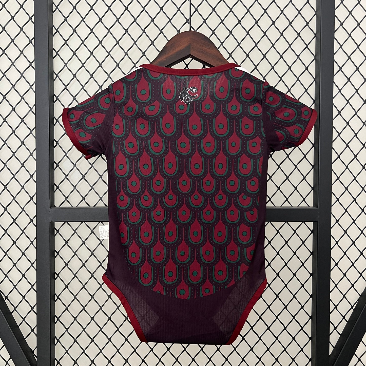 Body Bebê Infantil México Away 24/25 Adidas - Vermelho