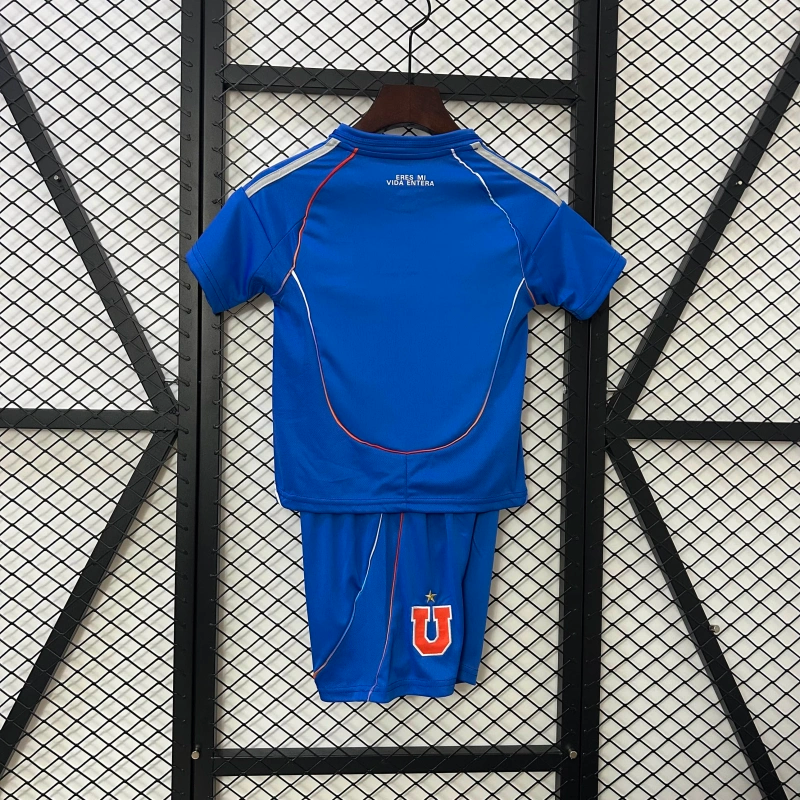 Kit Infantil Universidad de Chile Home 25/26 - Azul