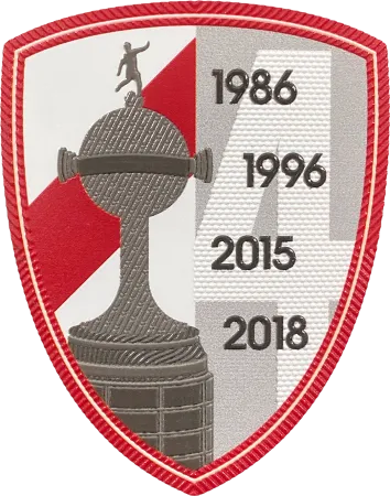 Patch 4 taças Libertadores River Plate