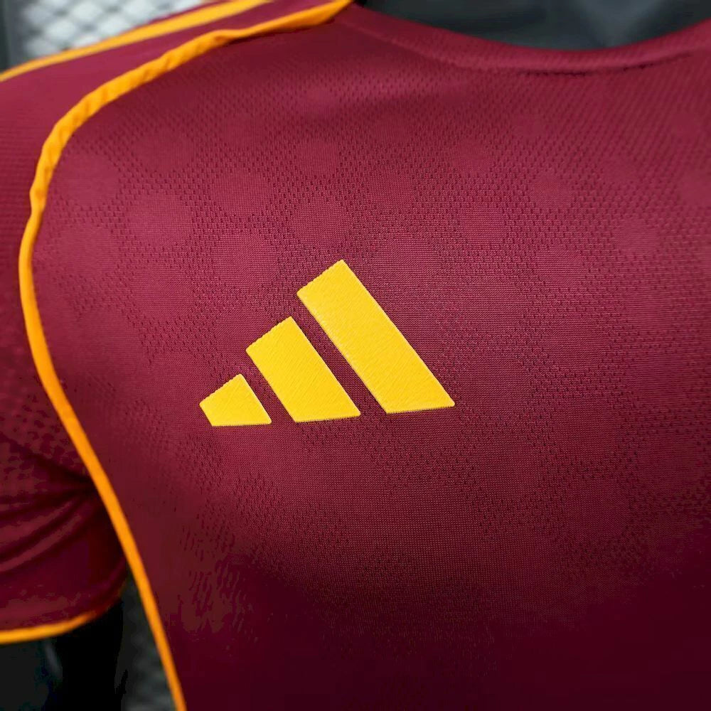 Roma Home 25/26 Jogador Adidas - Vinho