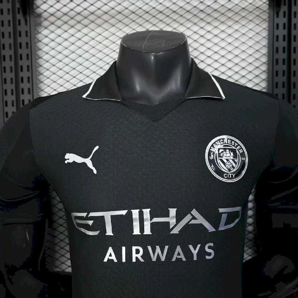 Manchester City Third 25/26 Jogador Puma - Preta