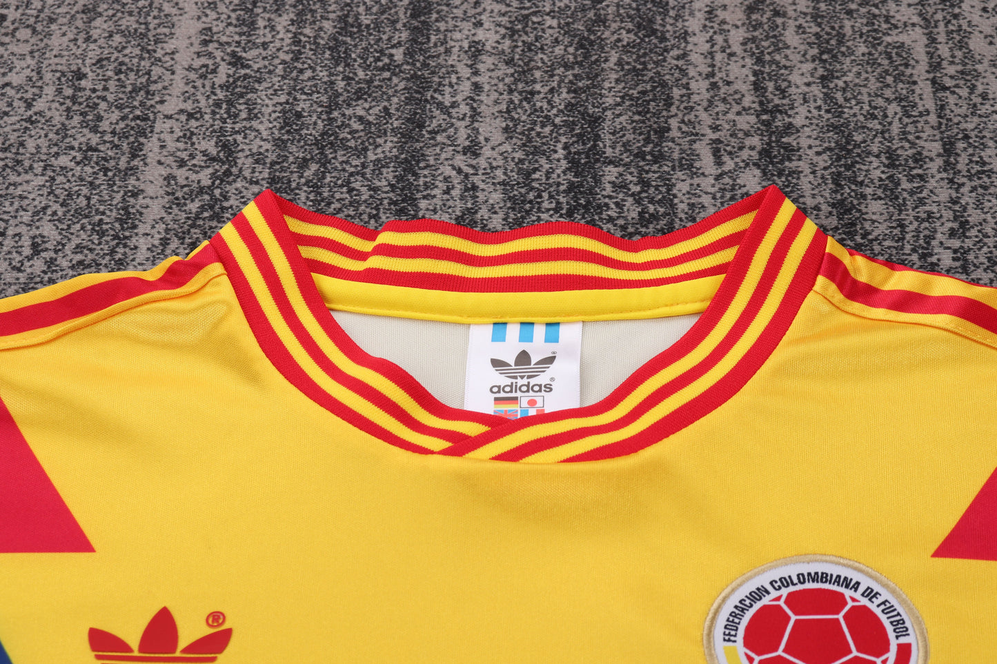 Kit Infantil Colombia Retro Home 1990 -Amarela