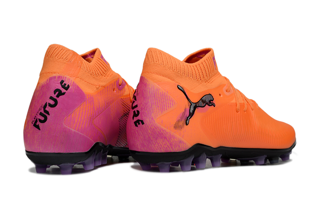 Chuteira Society Puma Future 8 Ultimate Match Pro - Laranja