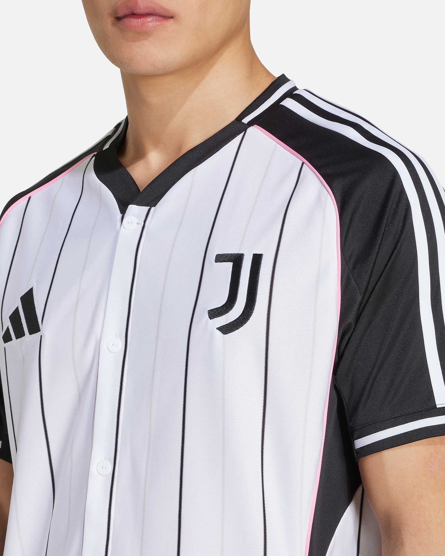 Juventus Baseball 25/26 Torcedor Adidas - Preto e Branco