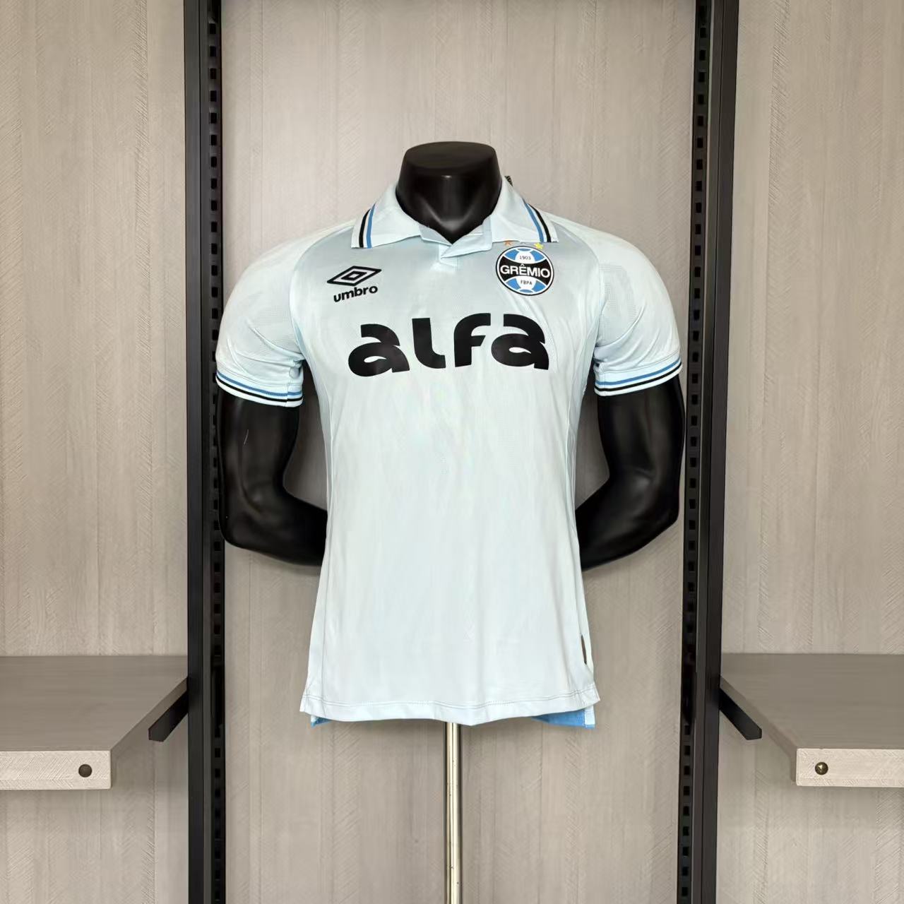 Grêmio Third 25/26 Umbro Jogador Masculino - Azul Celeste