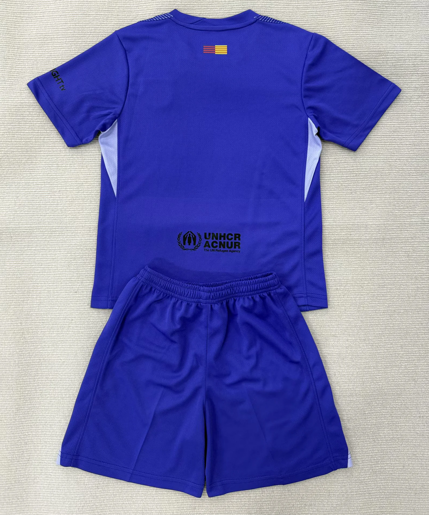 Kit Infantil Barcelona Goleiro 25/26 - Azul