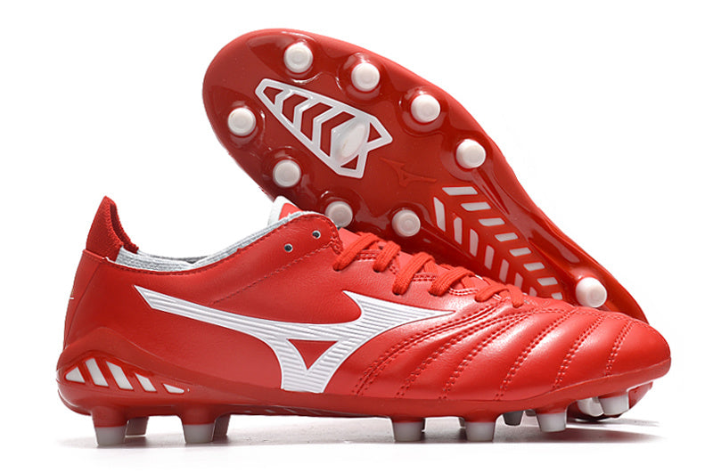 Chuteira Society Mizuno Morelia Neo 3 Japan FG - Vermelha