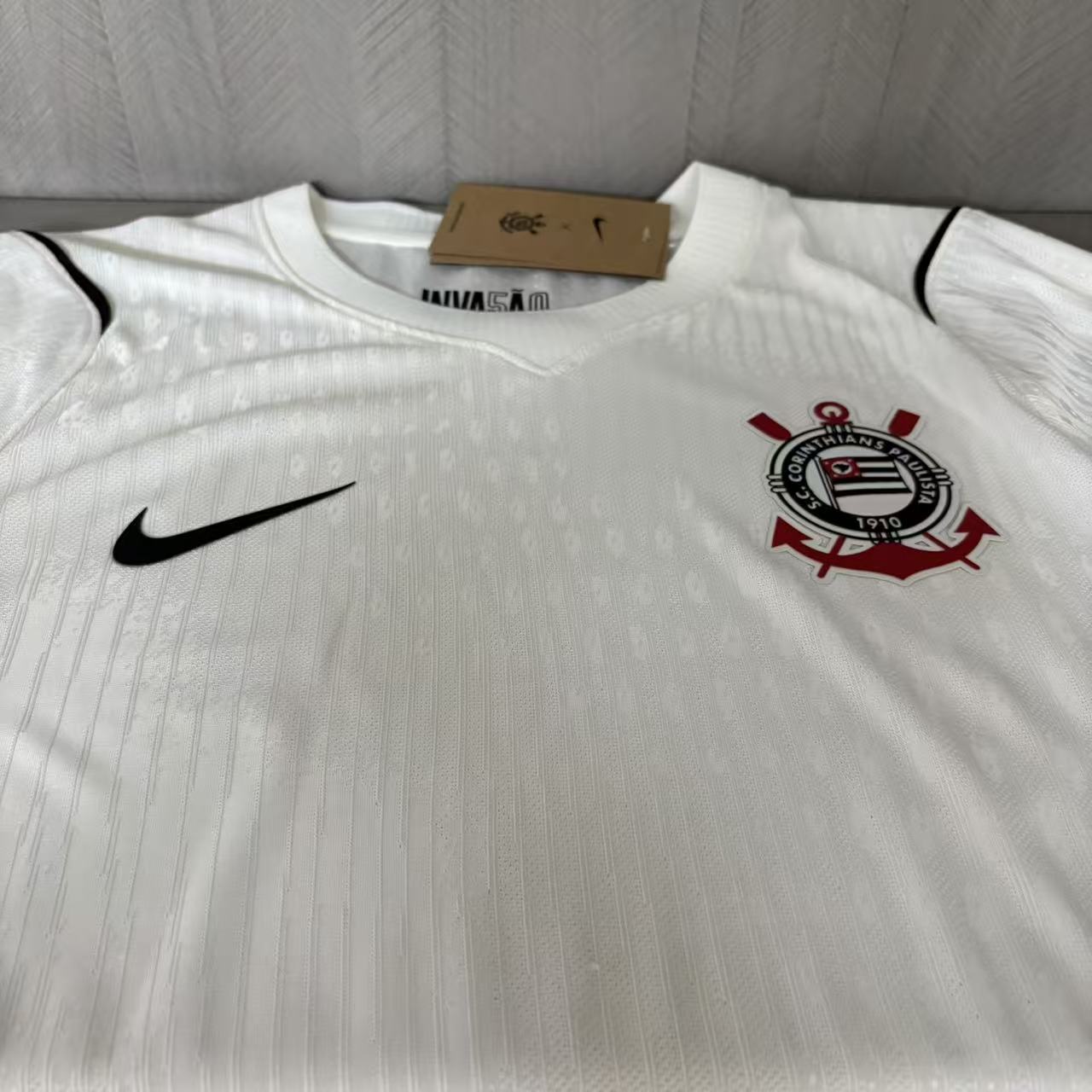 Corinthians Home 26/27 Jogador Nike Masculino - Branca