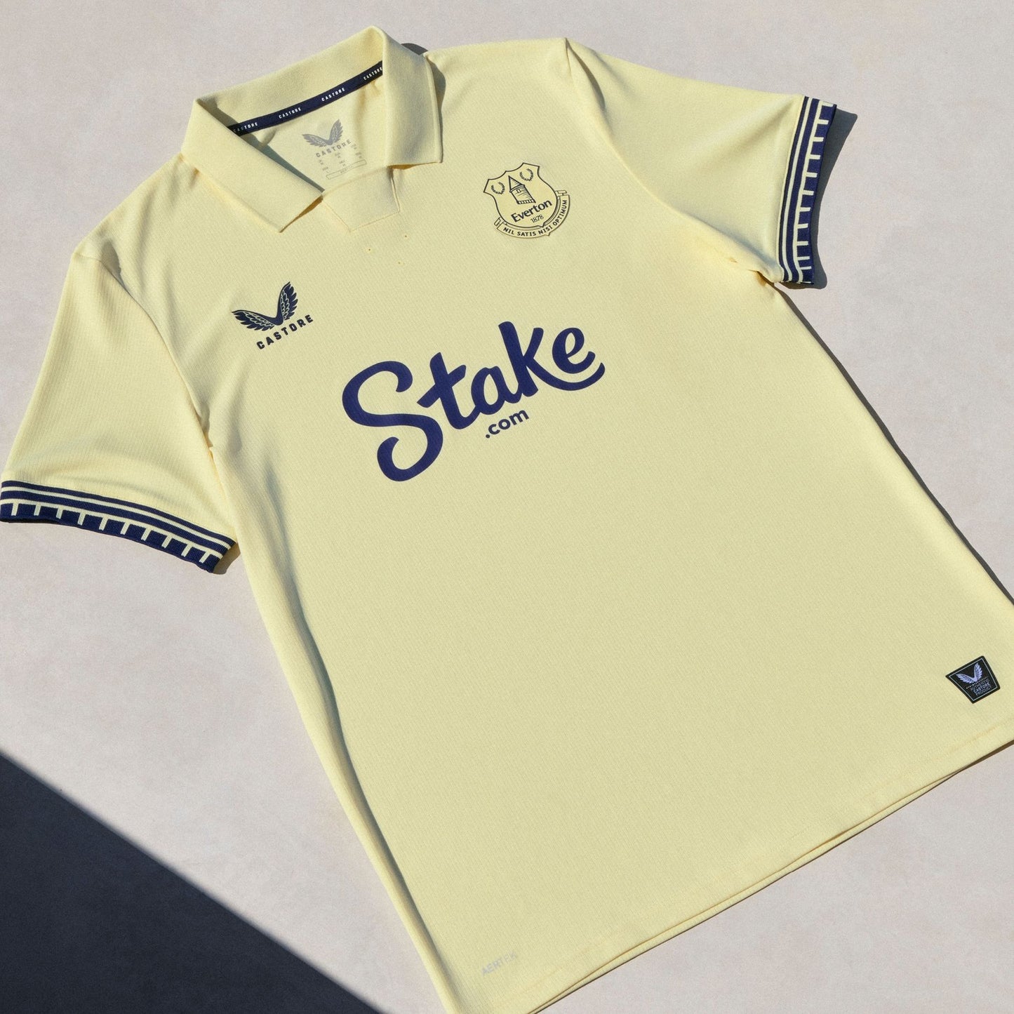 Everton Away 25/26 Torcedor Castore - Bege