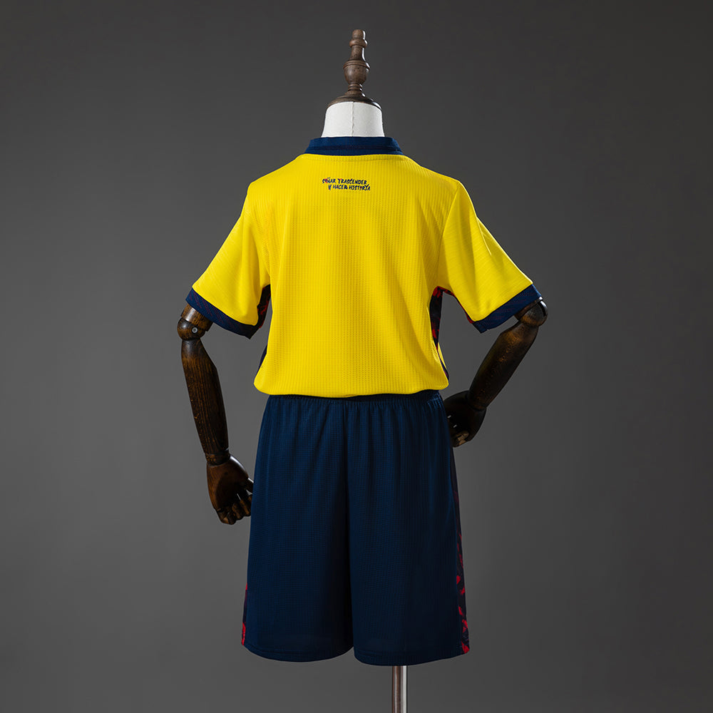 Kit Infantil Equador Home 26/27 - Amarelo