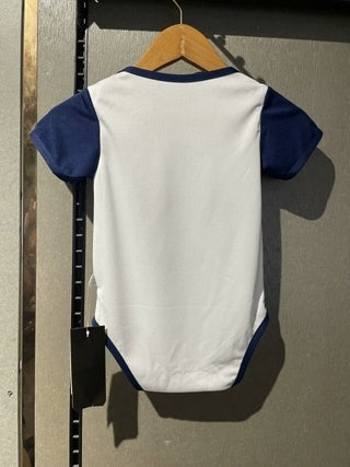 Body Bebê Infantil Tottenham Home 24/25 - Branco e Azul