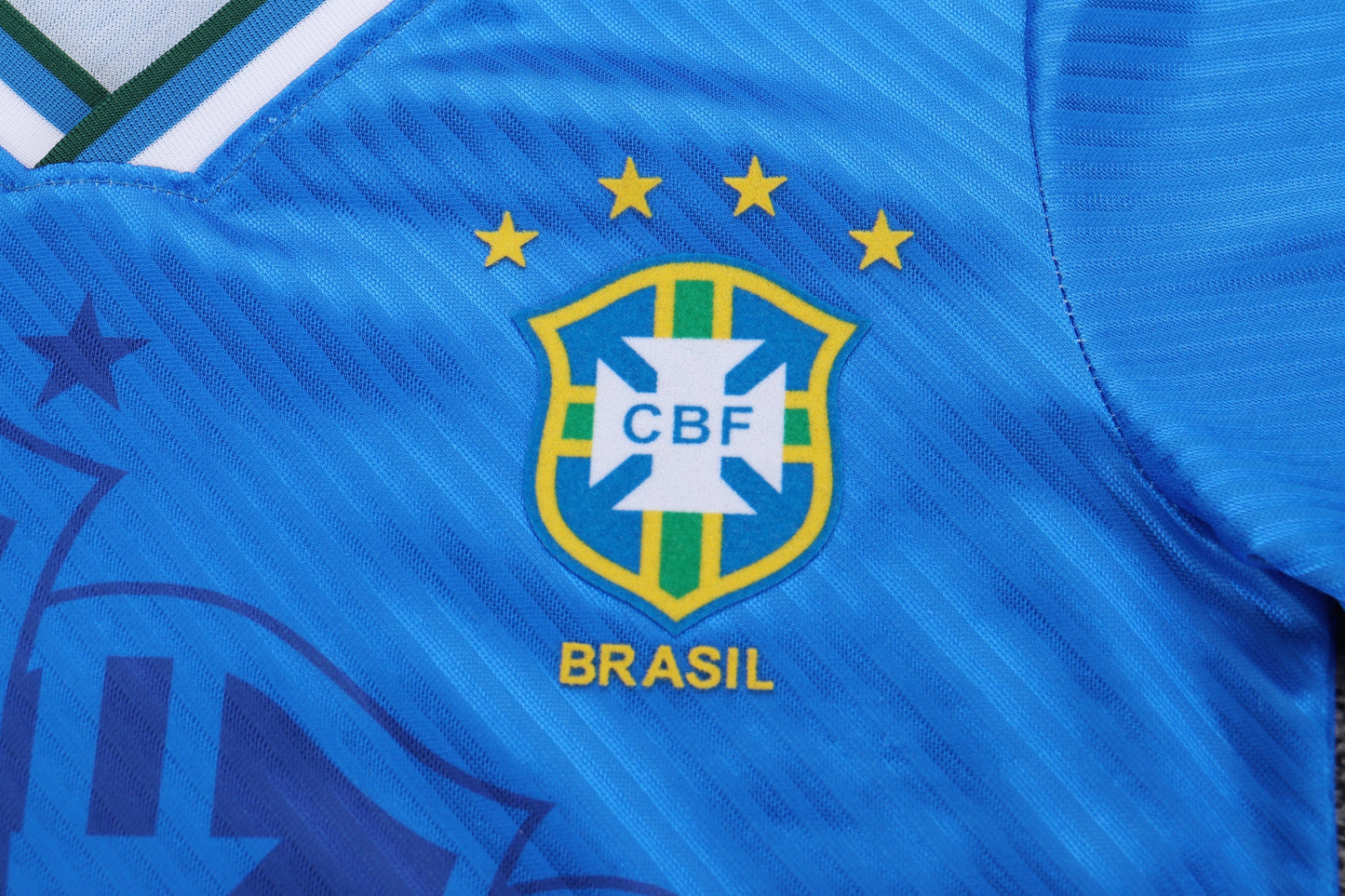 Kit Infantil Brasil Retro Away 1994 - Azul