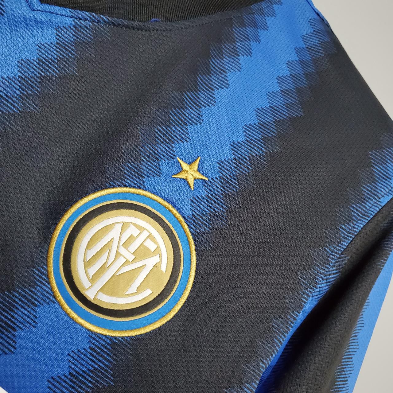 Inter de Milão Home Retrô 10/11 Nike - Azul e Preta