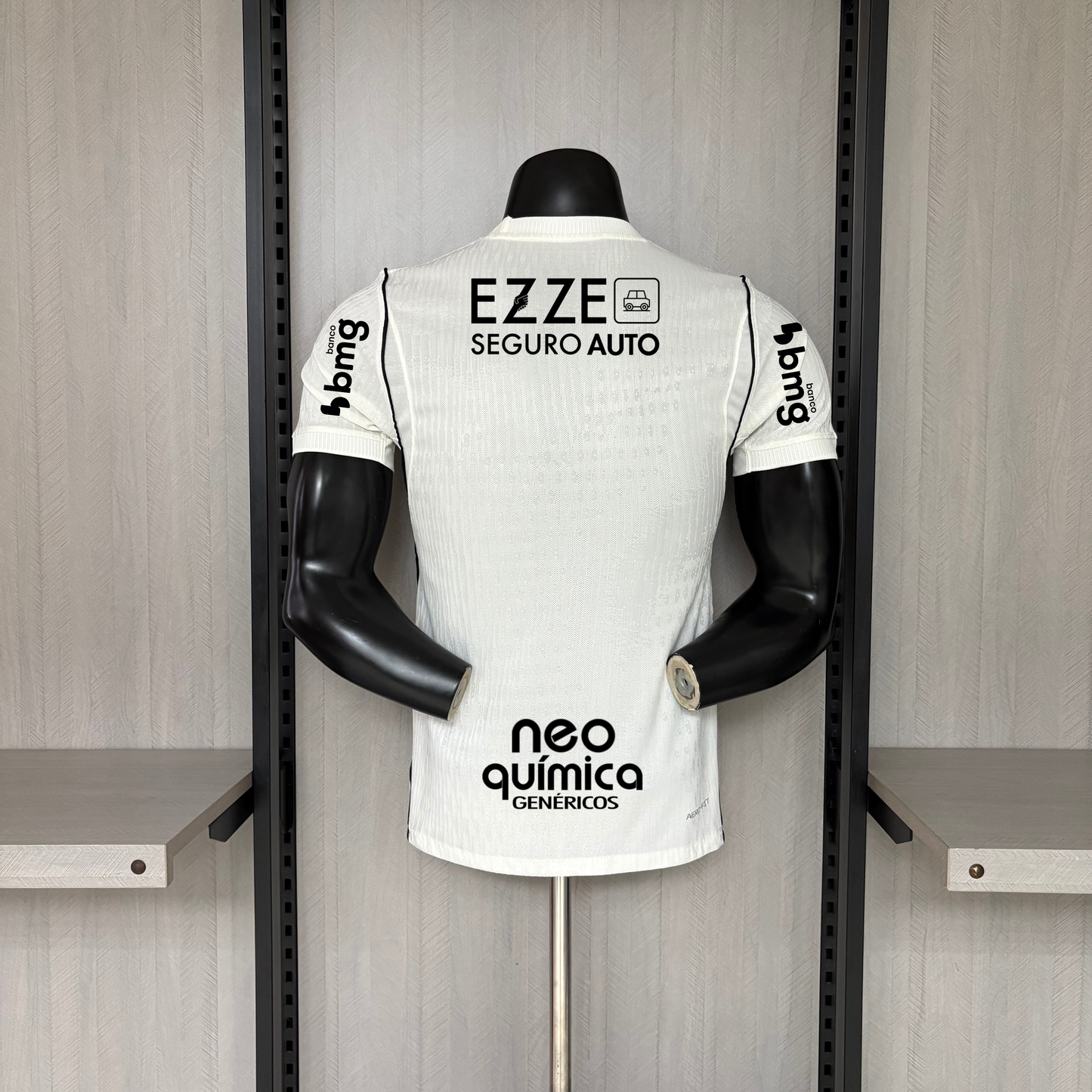 Corinthians Home 26/27 Jogador Com Patrocínios Nike - Branca