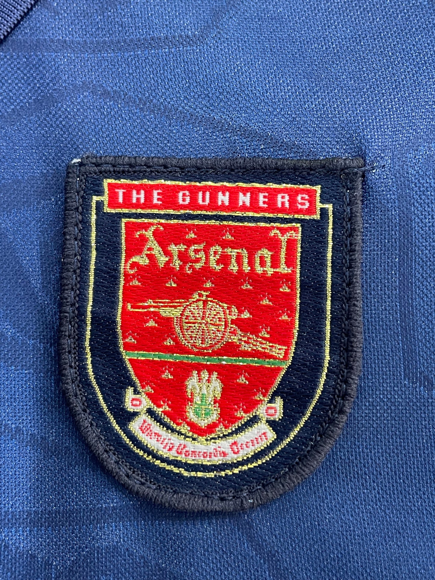 Kit Infantil Arsenal Away Retrô 95/96 - Azul
