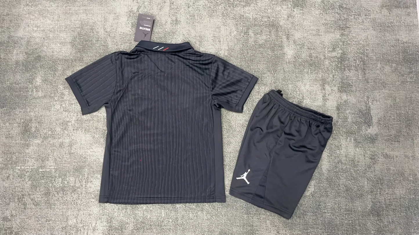 Kit Infantil PSG Fourth 25/26 - Preto