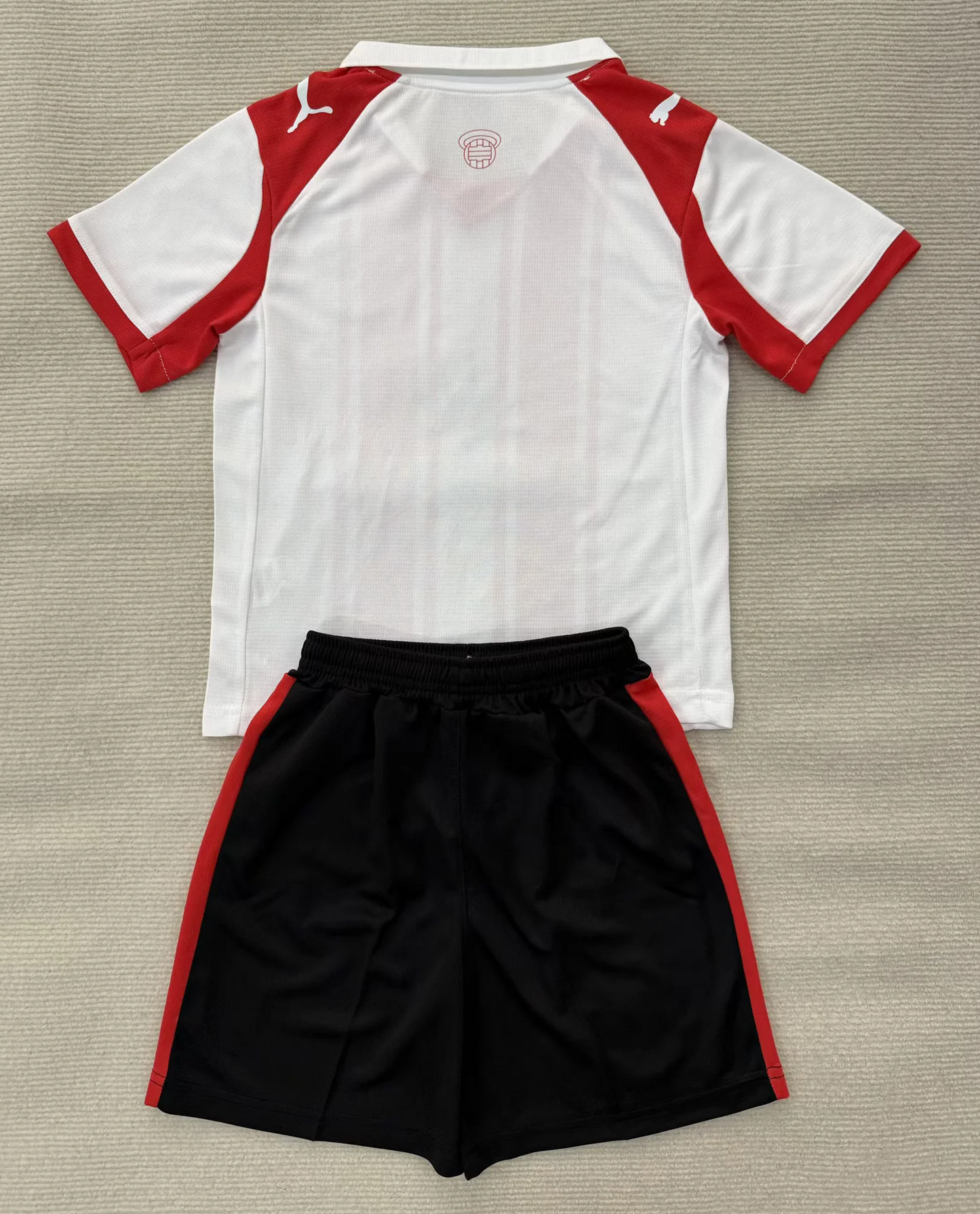 Kit Infantil Southampton Home 25/26 - Branco e Vermelho