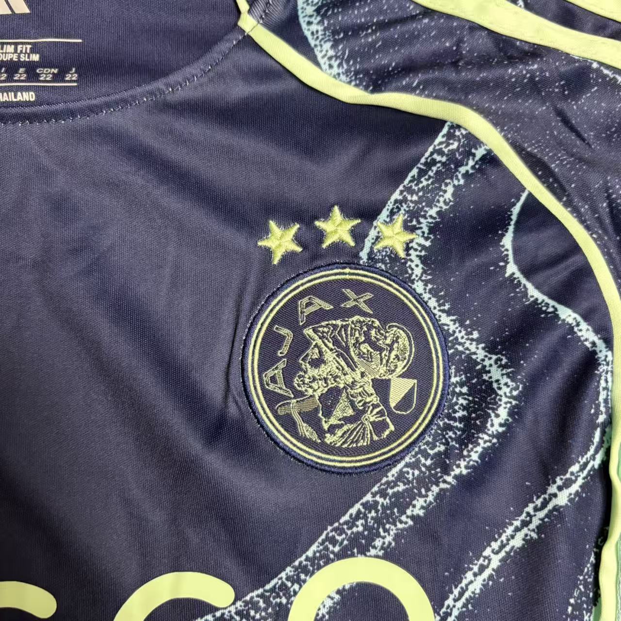 Kit Infantil Ajax Third 25/26 - Azul Escuro