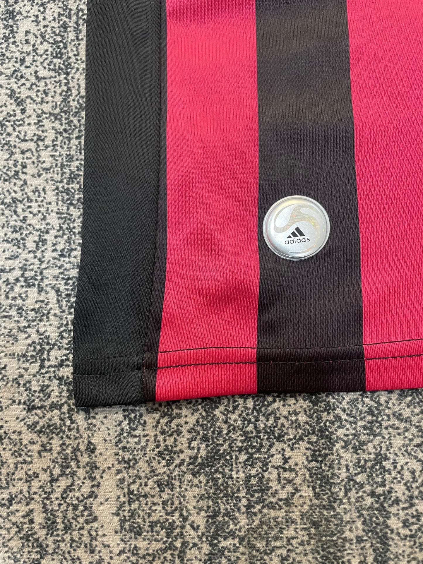 Kit Infantil Milan Home Retrô 09/10 - Vermelho e Preto