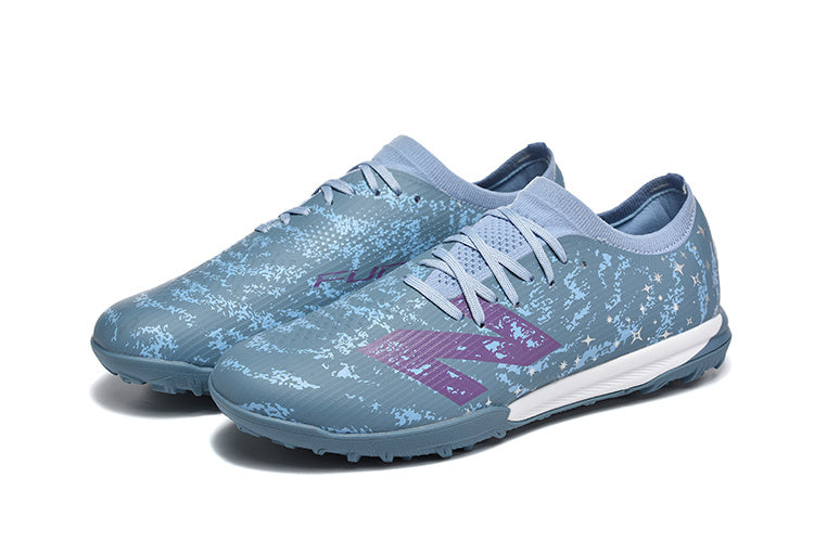 Chuteira Society New Balance Furon V8 Elite TF FG - Turquesa