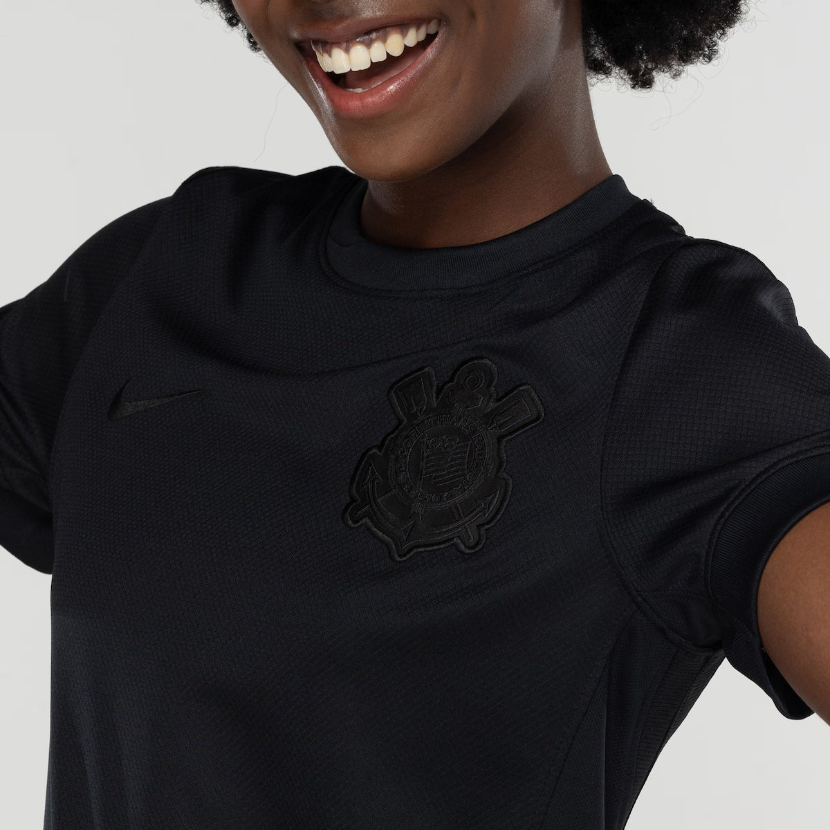 Corinthians Away 24/25 Torcedor Nike Feminina - Preta
