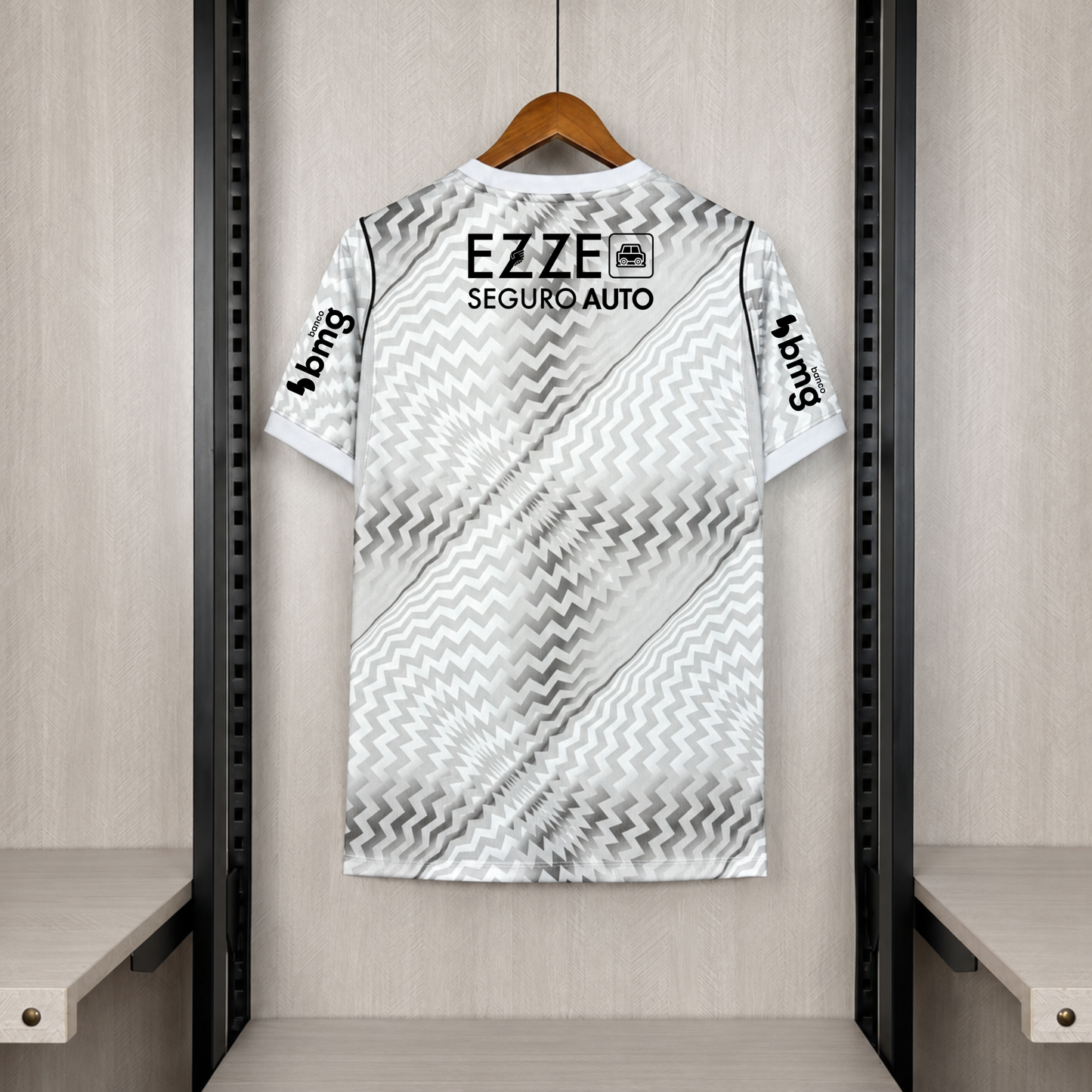 Corinthians Goleiro 26/27 Torcedor Com Patrocínios Nike - Cinza