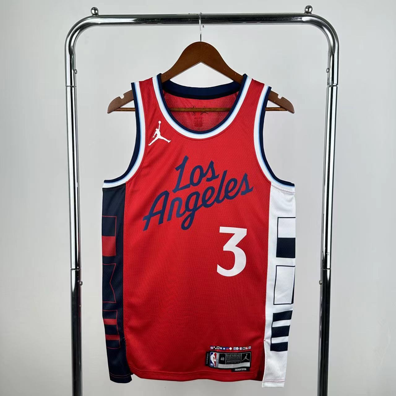 Regata Los Angeles Clippers Masculina - Vermelho