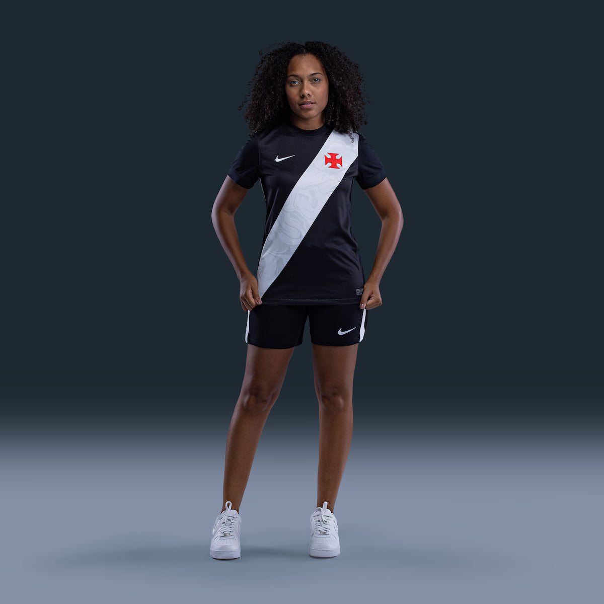 Vasco Home 26/27 Nike Feminino - Preto