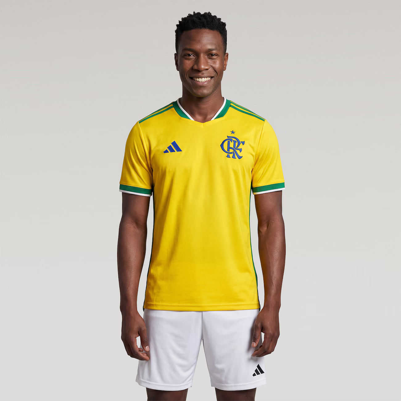 Flamengo Edição Especial Brasil 26/27 Torcedor Adidas Masculina - Amarela
