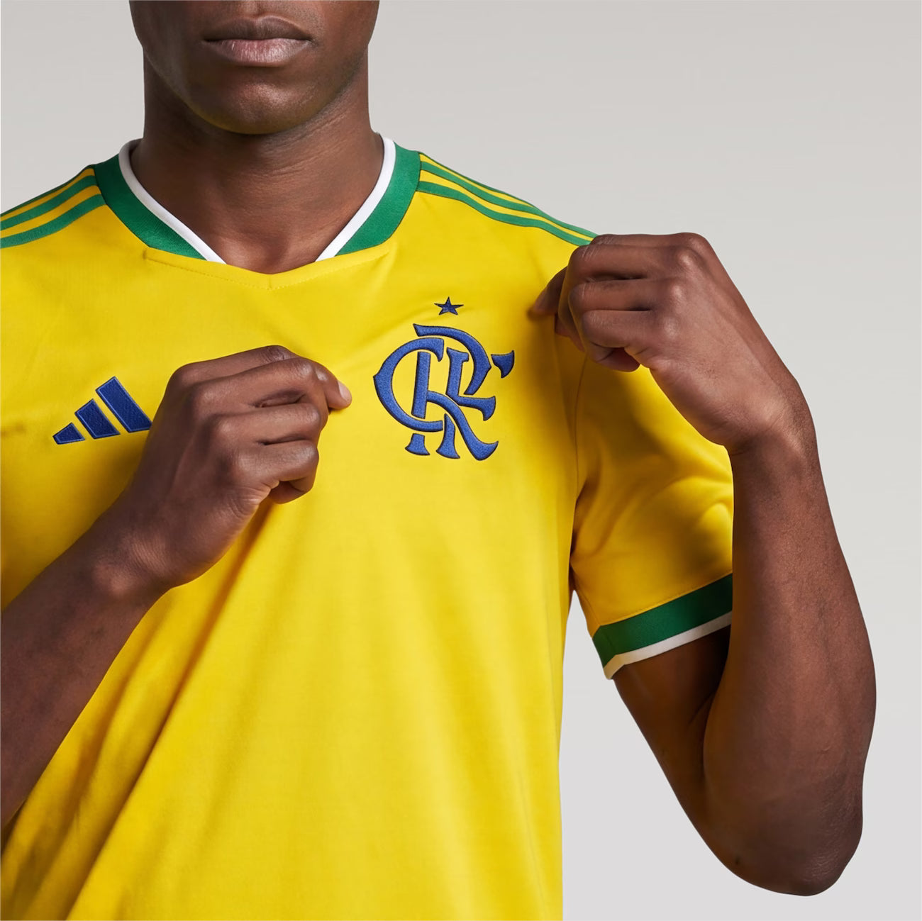 Flamengo Edição Especial Brasil 26/27 Torcedor Adidas Masculina - Amarela