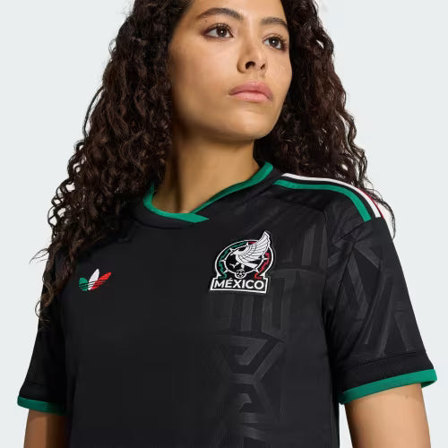 México Third 26/27 Feminino Adidas - Preto