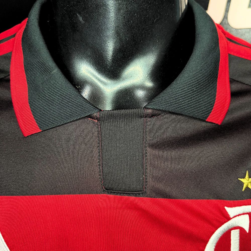 Flamengo Home 26/27 Torcedor Adidas Masculina - Vermelho e Preto