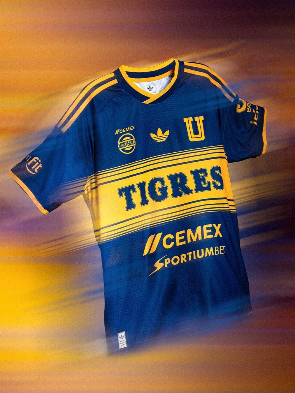 Tigres Away 26/27 Torcedor Adidas Masculino - Azul