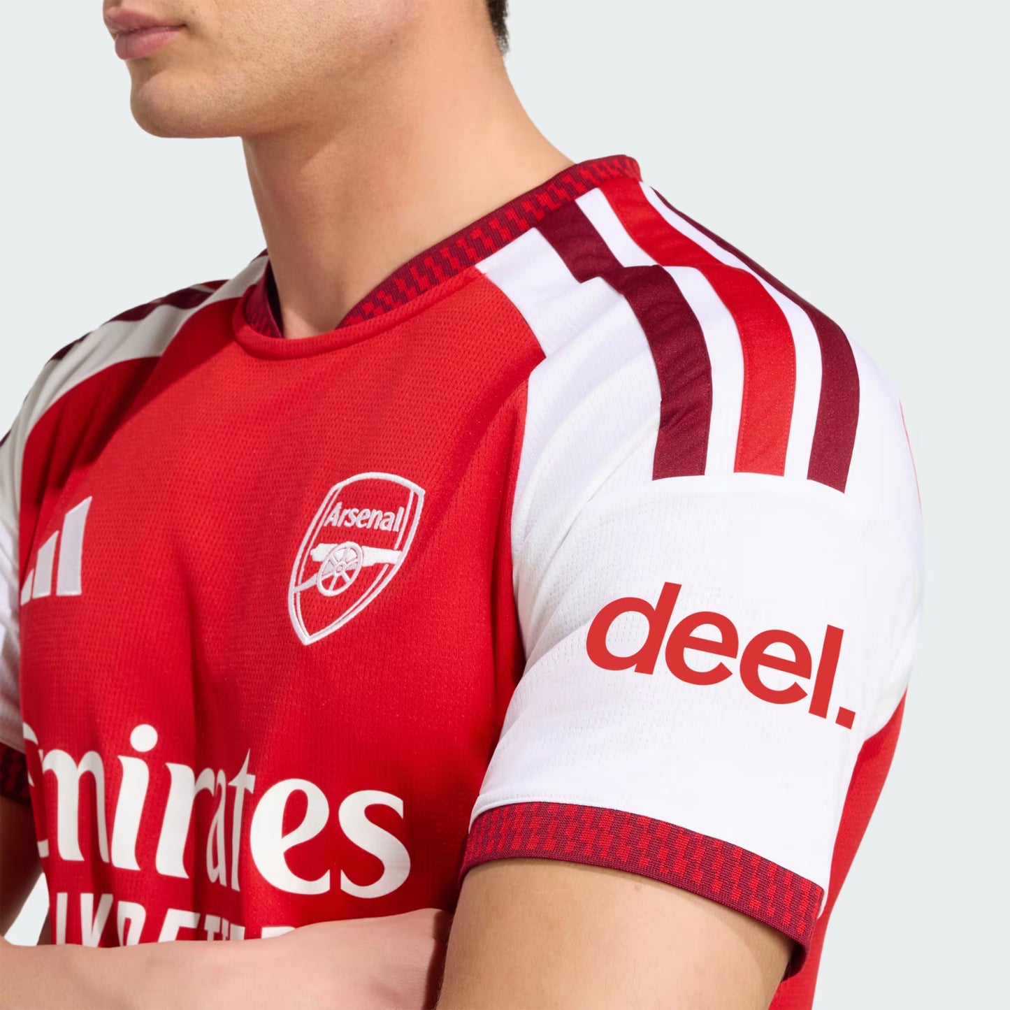 Arsenal Home 26/27 Torcedor Adidas - Vermelha e Branca