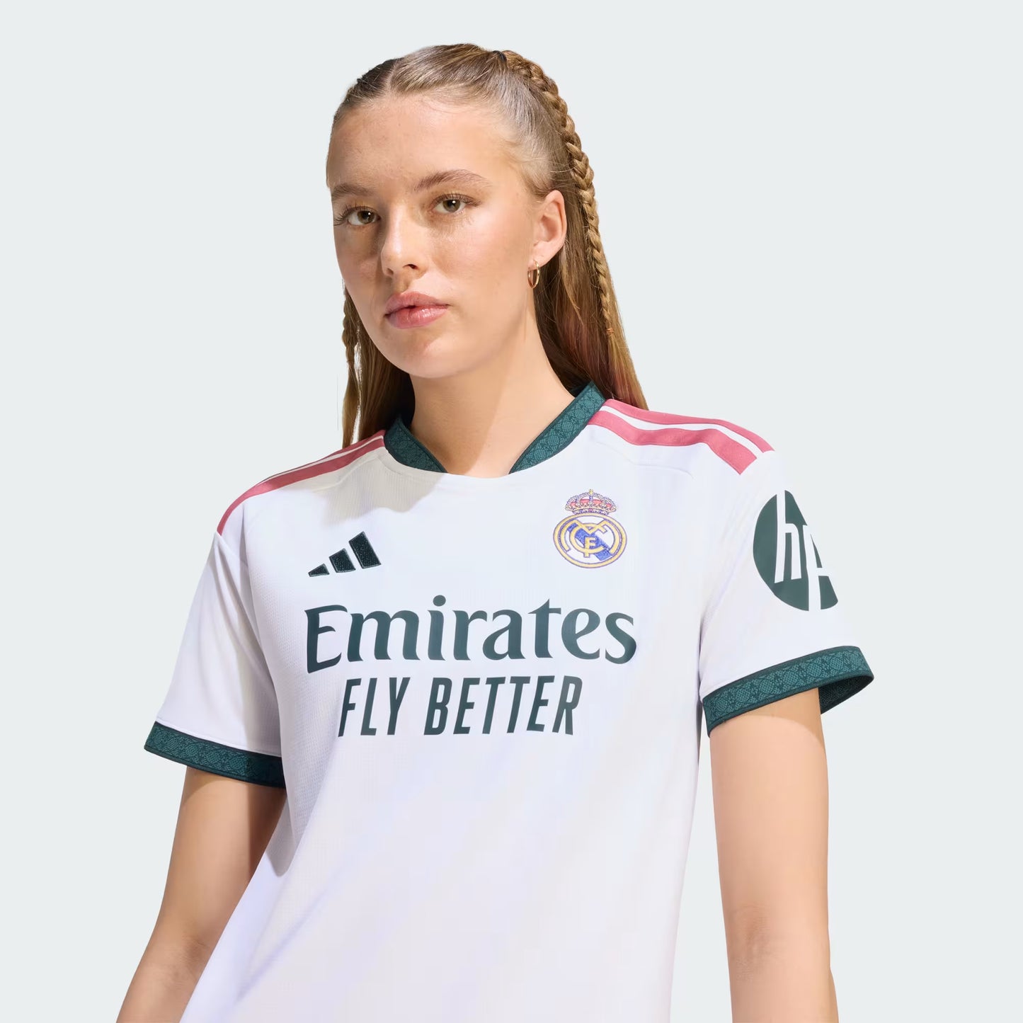 Real Madrid Home 26/27 Feminina Adidas - Branca