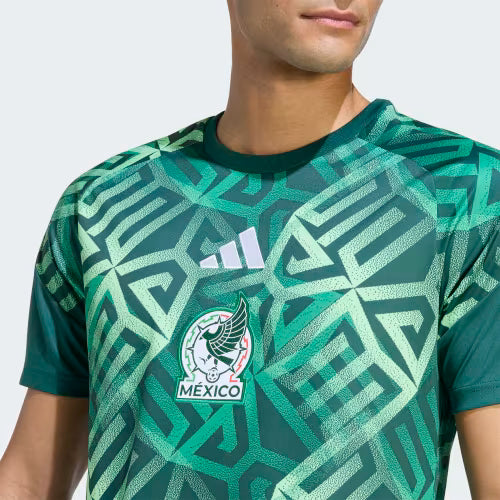 Mexico Pré Jogo 26/27 Masculino Torcedor Adidas - Verde
