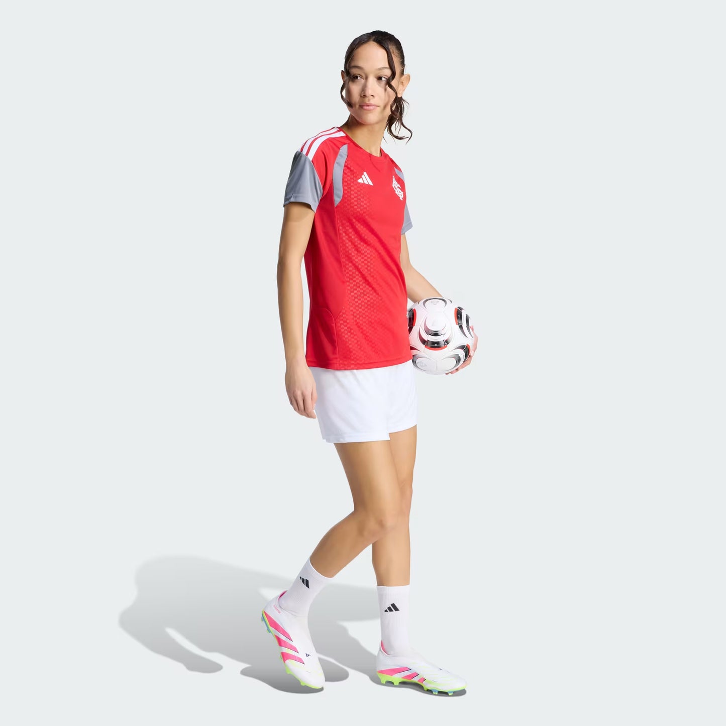 Internacional Treino 26/27 Adidas Feminino - Vermelho