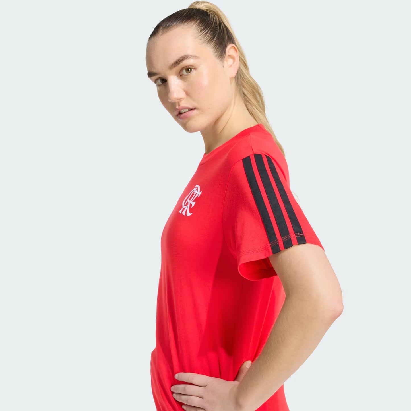 Flamengo Edição Especial Casual 26/27 Torcedor Adidas Feminino - Vermelha