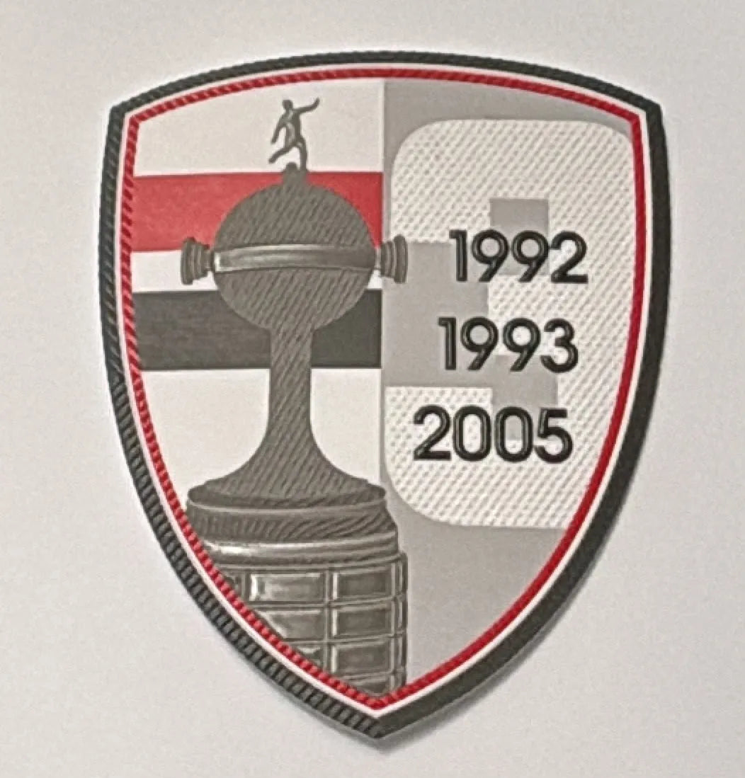 Patch 3 taças Libertadores São Paulo
