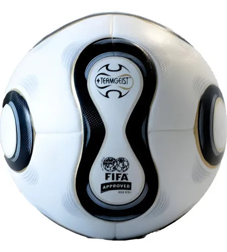 Bola Teamgeist Copa Do Mundo 2006 Adidas - Branca e Preta