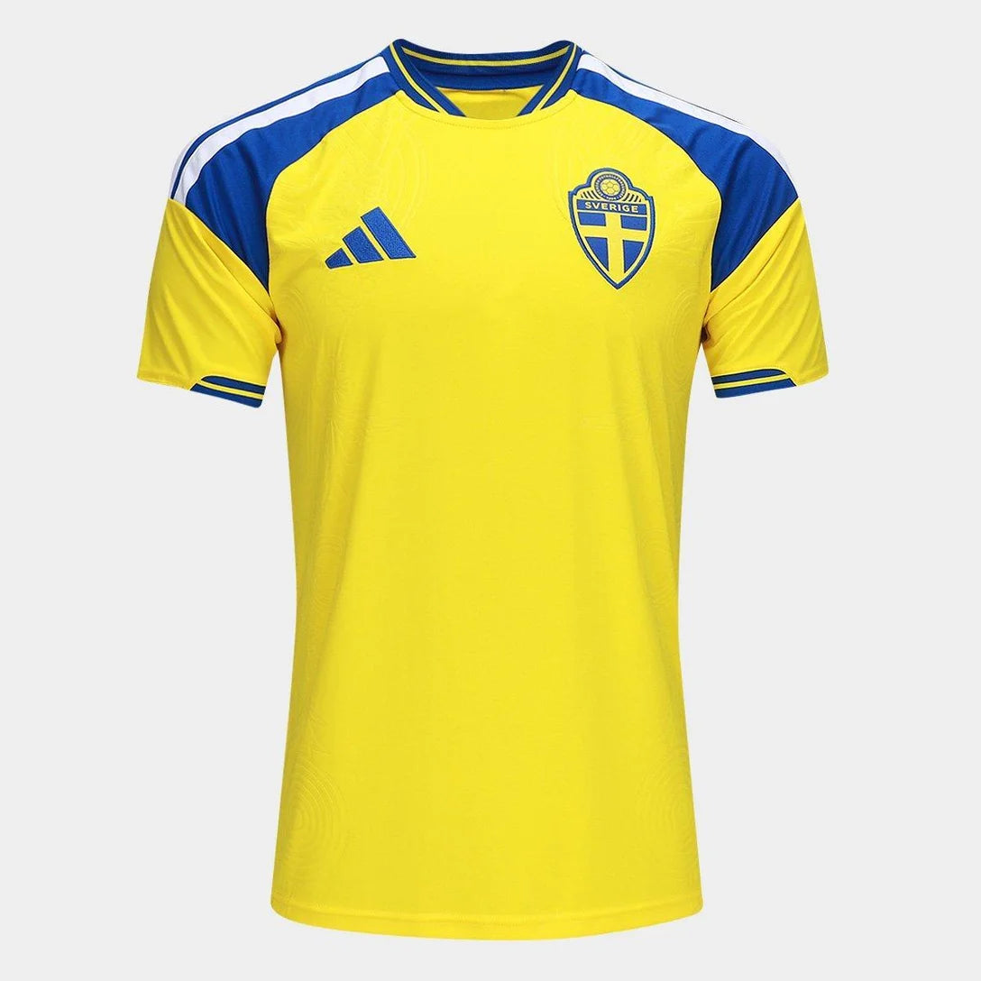 Suécia Home 26/27 Masculino Jogador Adidas - Amarela