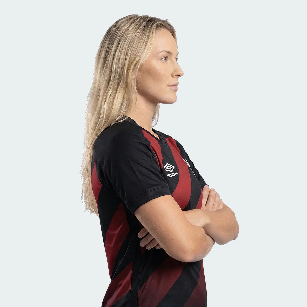 Athletico Paranaense Home 26/27 Umbro Feminino - Vermelho e Preto
