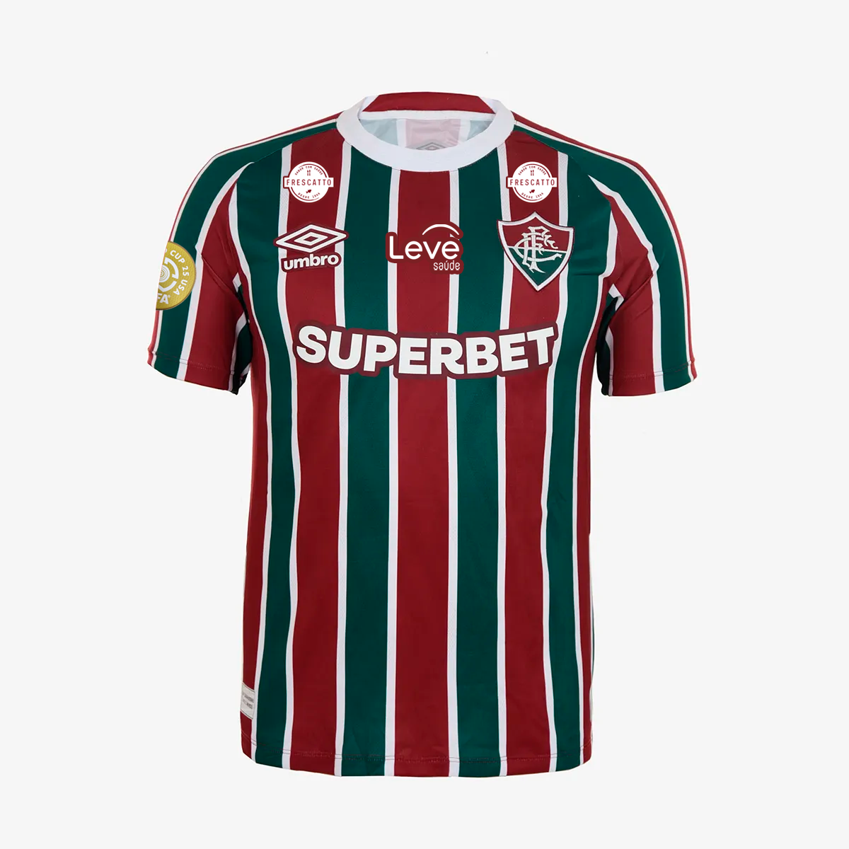 Fluminense Home 25/26 Torcedor Com Patrocínios Umbro Masculino