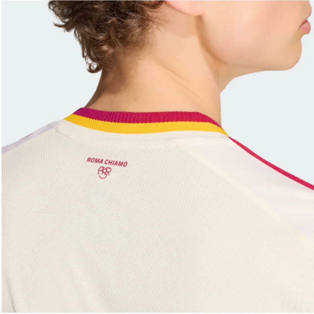 Roma Away 26/27 Jogador Adidas - Bege
