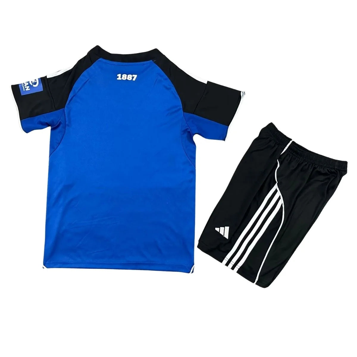 Kit Infantil Hamburgo Home 25/26 - Azul e Preto