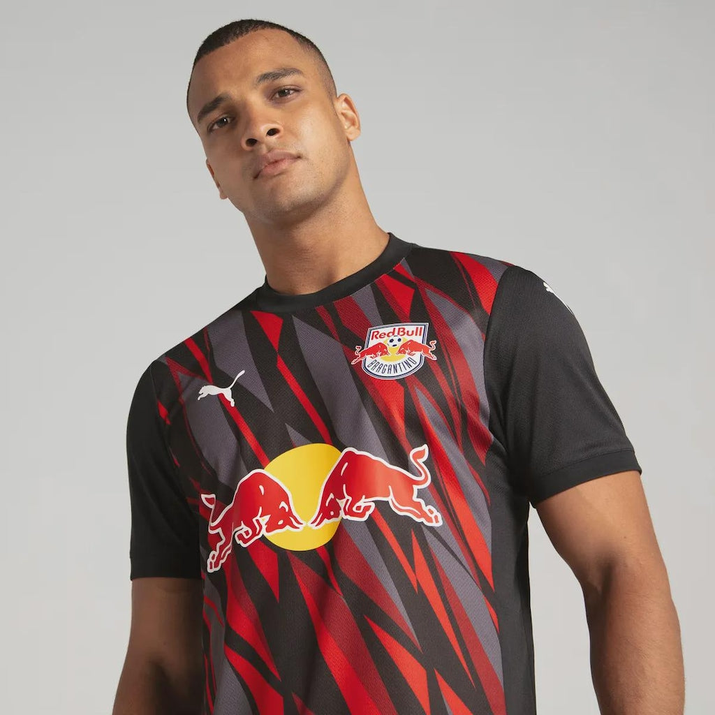 RB Bragantino Third 25/26 Puma Masculino - Preto e Vermelho